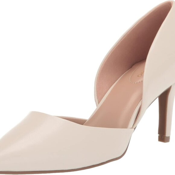 Women's Rubber Pump 8 Chiccream Pointed Toe D'Orsay Slip-On Fashion